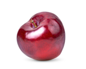 red cherry plum isolated on transparent png