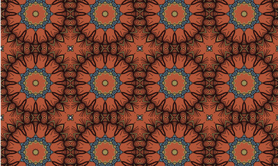 Seamless repeated pattern design, Women's long dress pattern design, Repeated pattern design, Batik fabric design, tribal batik, Batiks fabric pattern, indonesia batik, bali batik, batik fabric,