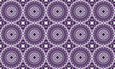 Seamless repeated pattern design. Women's long dress pattern design, spiral pattern, bed shirt design, round circle pattern, floral Pattern, vector vintage art illustration