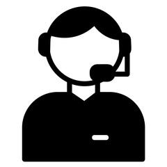  support,call center,customer service,operator,hotline icon