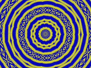 Colorful circles, mandala, round shapes, abstract background