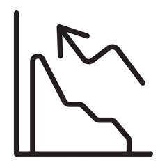 stock market line icon