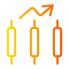 growth gradient icon