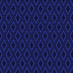 Argyle Fair Isle Seamless Pattern Design