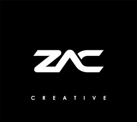 ZAC Letter Initial Logo Design Template Vector Illustration