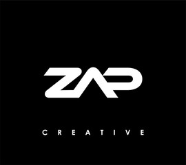 Fototapeta premium ZAP Letter Initial Logo Design Template Vector Illustration
