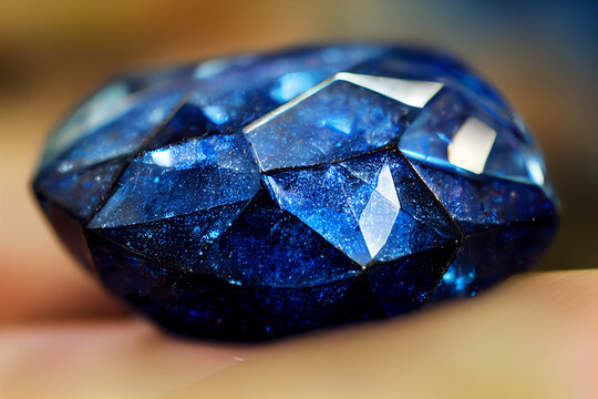 blue sapphire gemstone