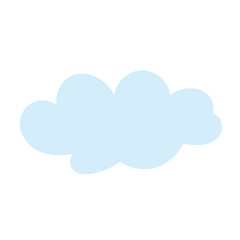 Fototapeta premium cartoon cloud, bright sky, bubble cloud, cloud template