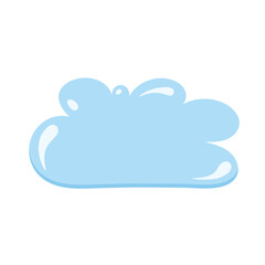 cartoon cloud, bright sky, bubble cloud, cloud template