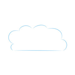 cartoon cloud, bright sky, bubble cloud, cloud template