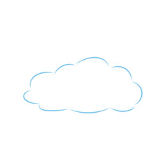 cartoon cloud, bright sky, bubble cloud, cloud template