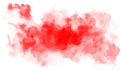 red smoke effect graphic element