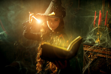magical witch spell