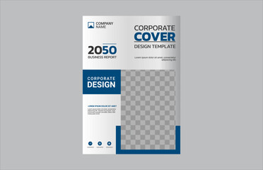 Creative corporate book cover design