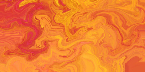 Abstracts orange and fire flames lava liquid marble backdround. Fluid and liquid stone mabrle art texture. vector design and background texture. abstract liquid marbeled background texture.