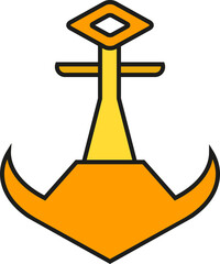 anchor symbol illustration