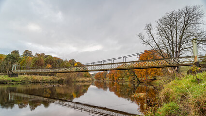Fototapeta na wymiar Bridge of the River Wharfe