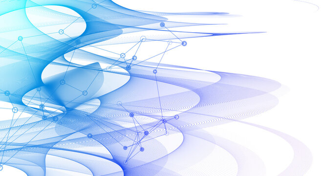 Connectivity, abstract illustration