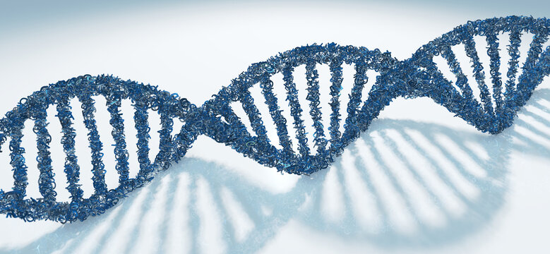 DNA molecule, illustration