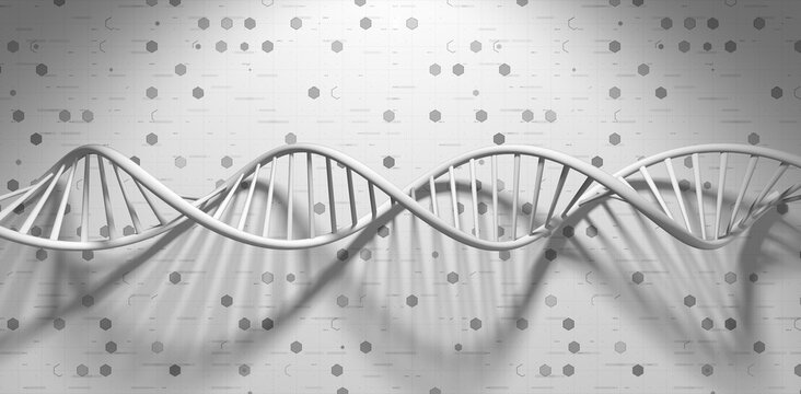DNA molecule, illustration