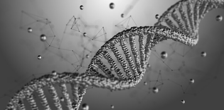 DNA molecule, illustration