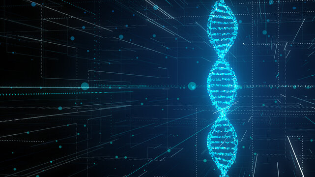 DNA molecule, illustration