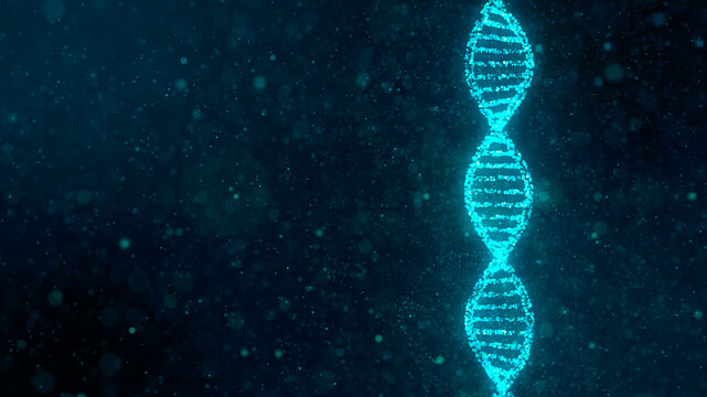 DNA molecule, illustration