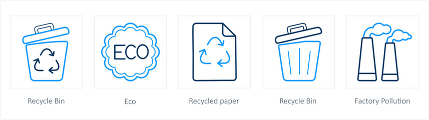recycle bin, eco
