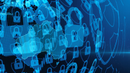 Australian cybersecurity network, conceptual illustration