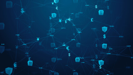 Decentralised finance, illustration