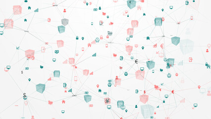 Decentralised finance, illustration
