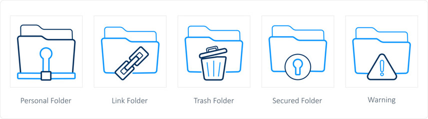 personal folder, link folder