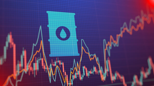 Commodity trading, conceptual illustration