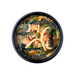miso soup with tofu