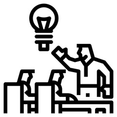 idea line icon