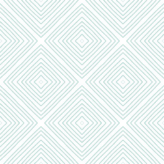 Medallion seamless pattern. Turquoise symmetrical