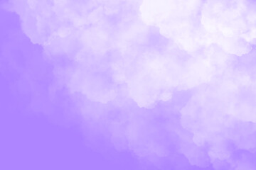Purple Sky with Beautiful Cloud
