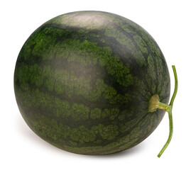 Watermelon isolated on white background, Watermelon on a white background With work path.