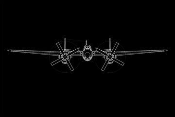 Avión de bombardeo medio TU-2