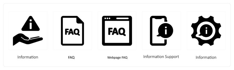 Information, faq and webpage faq