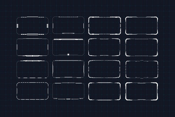 Technology concept border design