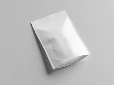 Pouch Packaging Mockup Blank