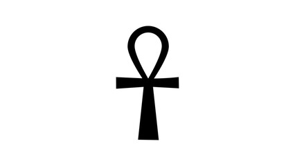 Ankin Agipt cross silhouette
