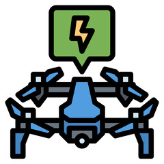 Obraz premium power filled color line