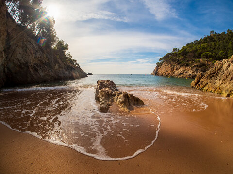 Calas y playas de la Costa Brava en Girona