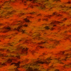Autumn background from tree leaves. Seamless texture Digital art
