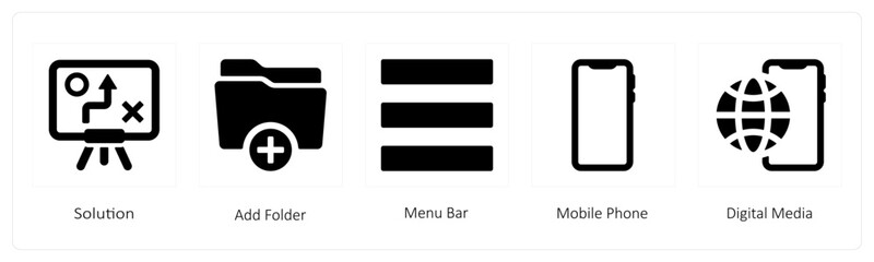 solution, add folder, menu bar