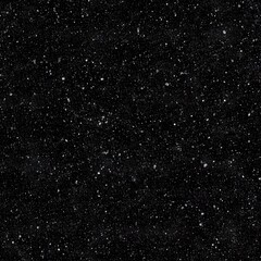 Snow on a black background Digital illustration