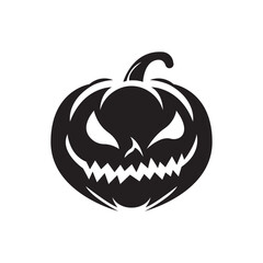 halloween icon logo vector design template