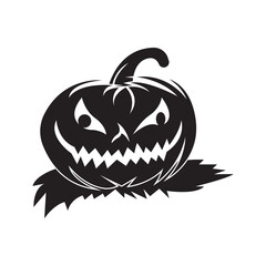 halloween icon logo vector design template
